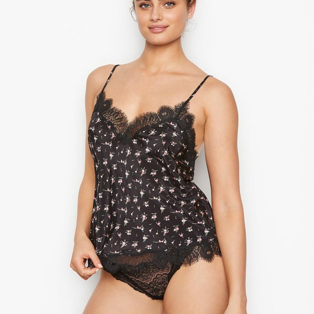 Victoria's Secret Lightweight Silky Lace Cami NWT